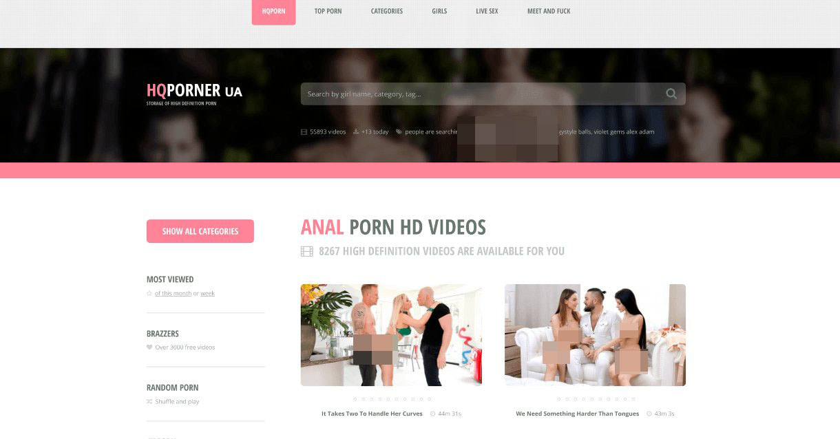 HQpornerAnal1