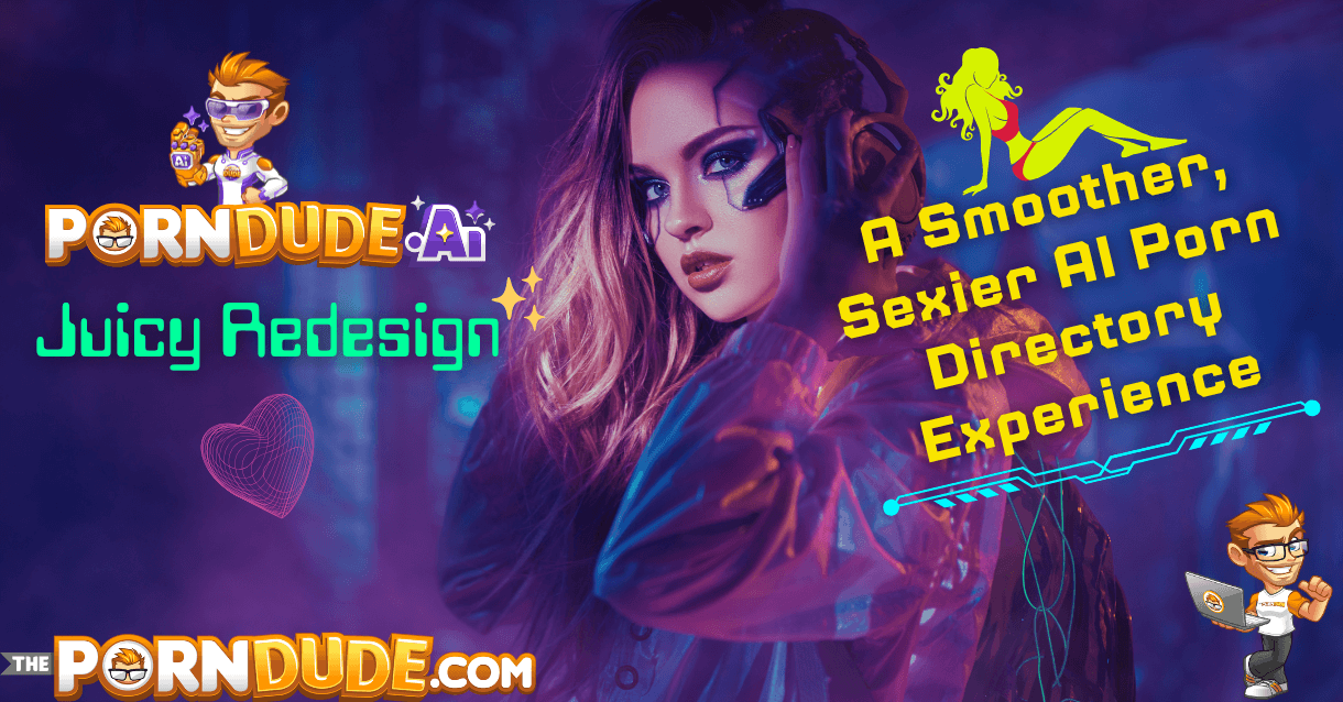 PornDudeAI’s Juicy Redesign - A Smoother, Sexier AI Porn Directory Experience