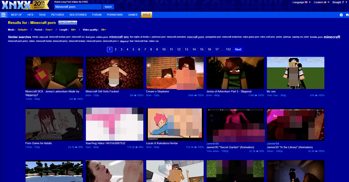 Minecraft porn XNXX blurred tmp